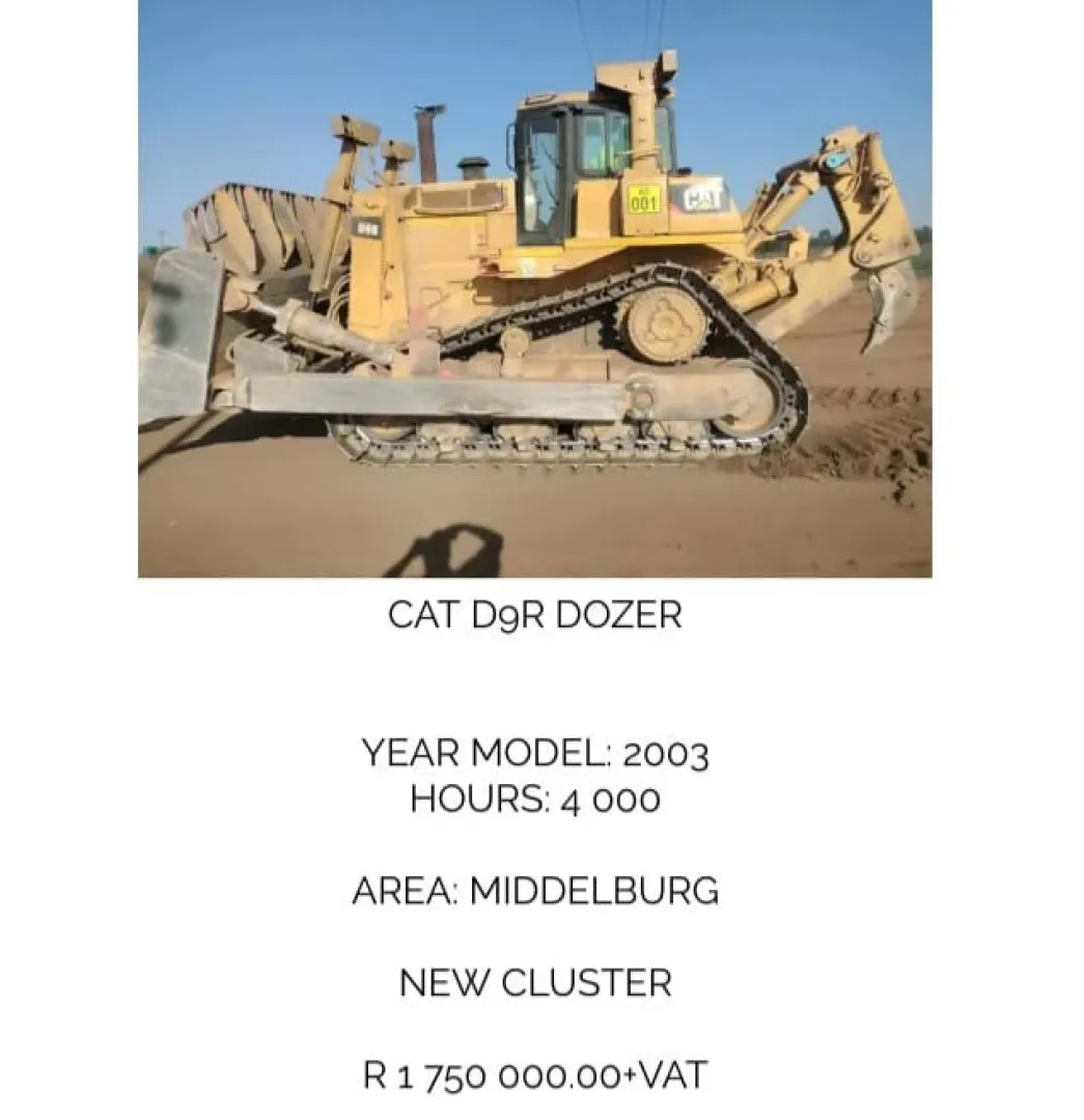 CAT D9R DOZER