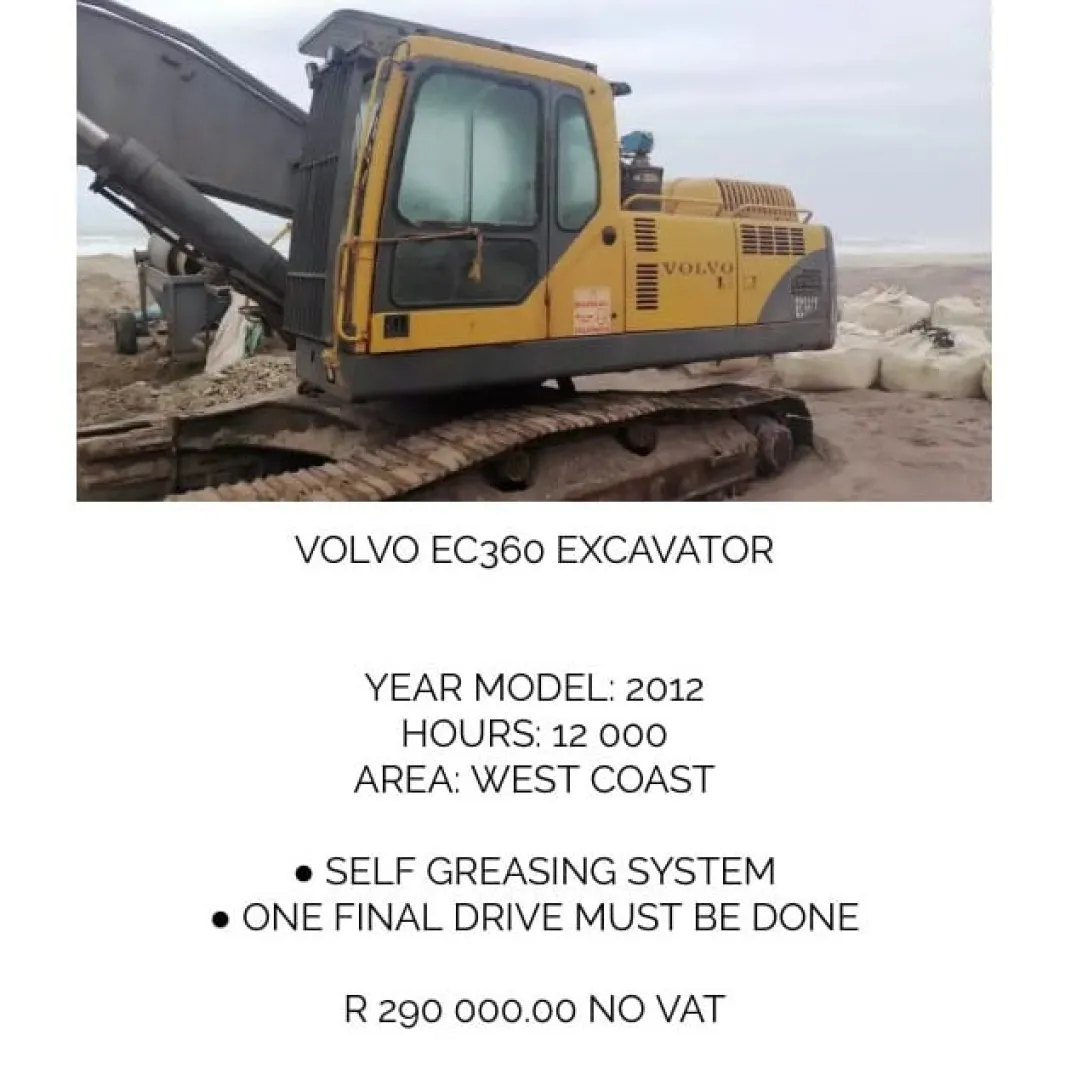 VOLVO EC360 EXCAVATOR