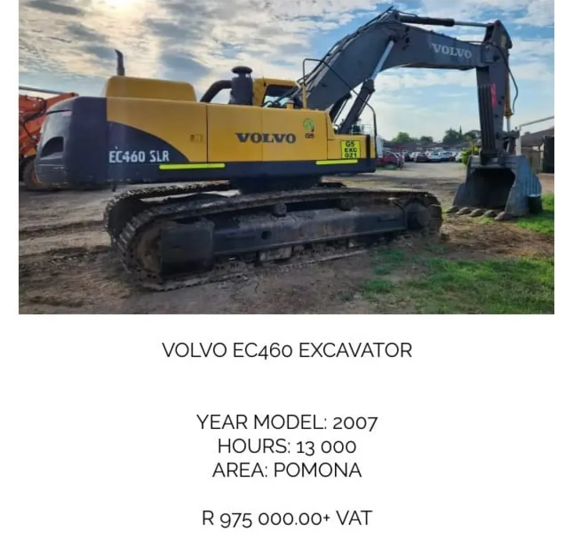 VOLVO EC460 EXCAVATOR
