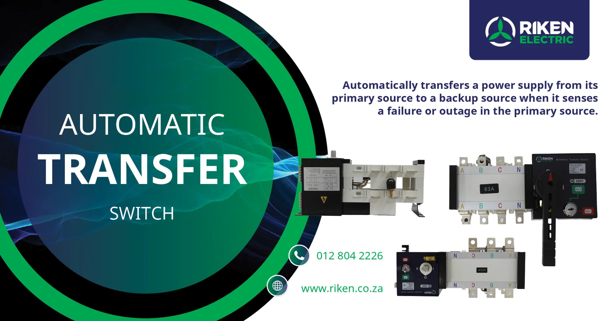 Automatic Transfer Switch | Riken Electric
