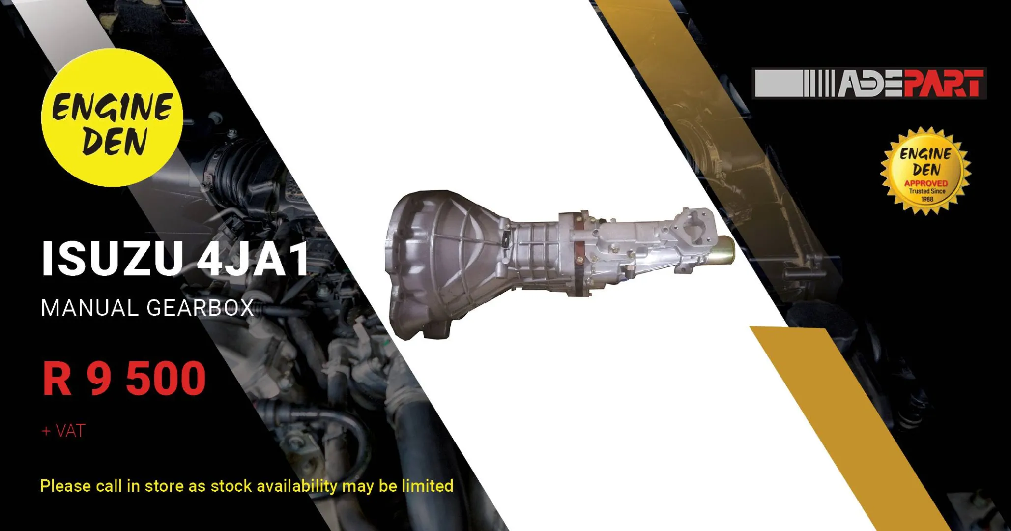Isuzu 4JA1 manual gearbox | Engine Den