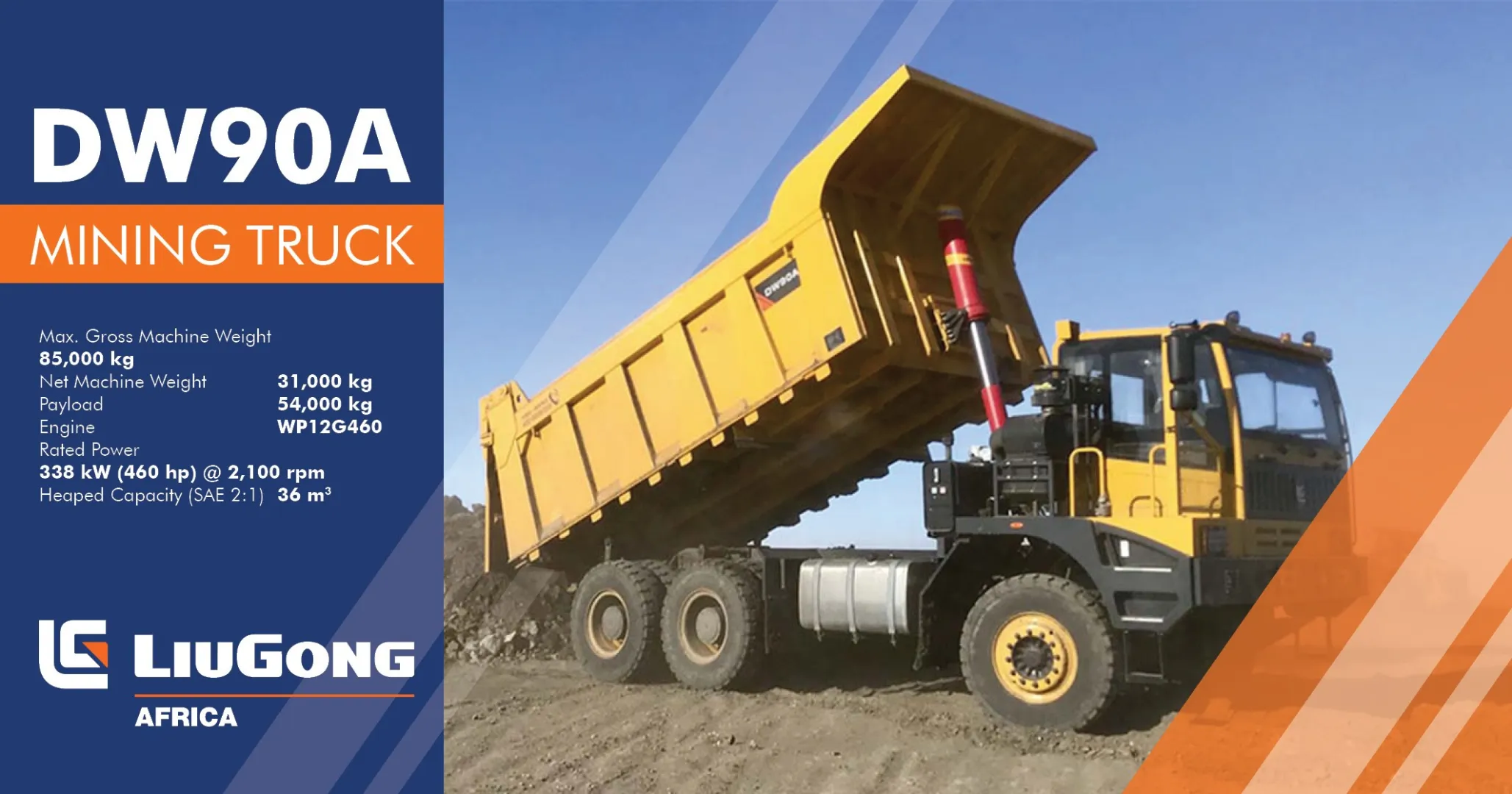 DW90A Mining truck | LiuGong Africa